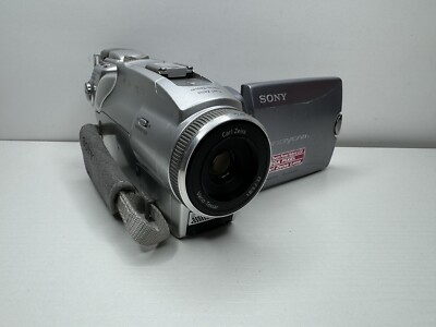#ad Sony DCR HC65 Mini DV Digital Handycam Silver Parts Repair $34.19