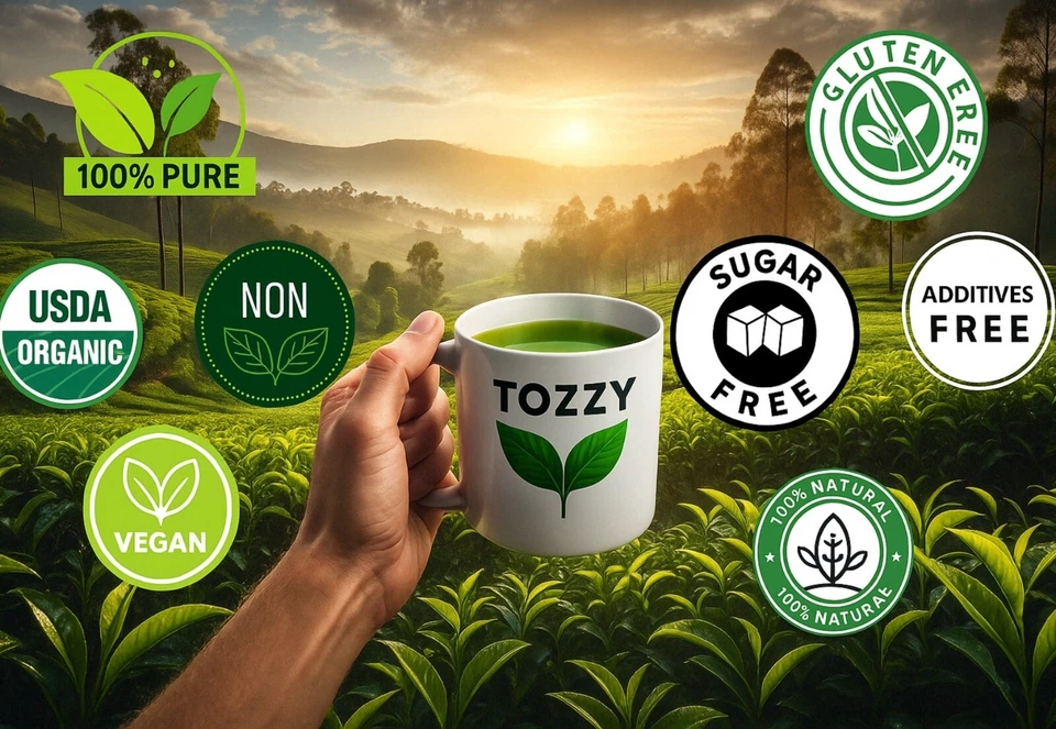 Té verde Matcha orgánico - 100 unidades (bolsas de té piramidales a base de plantas) | Ceremonial Foto 2 de 4