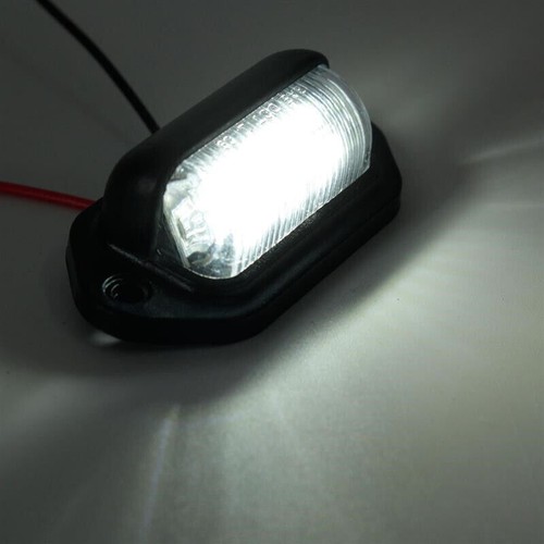Universal 6 LED Number Plate Light Lamps for Car VAN Trailer Lorry Caravan - Picture 11 of 11