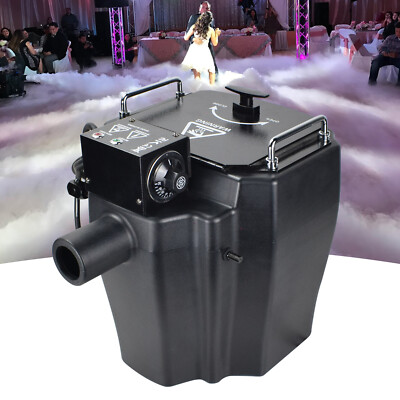 3500W Dry Ice Fog Machine Low Lying Fog Machine Stage Party Effect Wedding Event