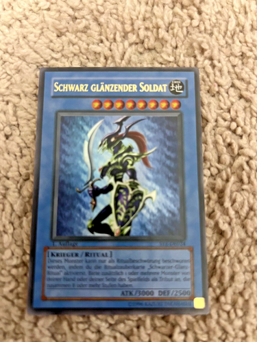 Black Luster Soldier SYE-DE024 Ultra Rare 1st Edition German