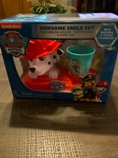 Paw Patrol Toothbrush Holder, Toothbrush and Rinse Cup Gift Set