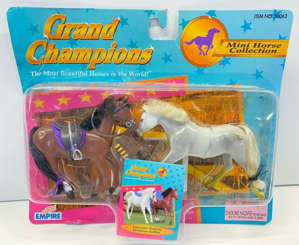 Vintage Empire Grand Champions Mini Horse Collection Lipizzaner