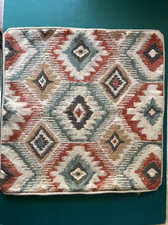 Woven Diamond Pattern Design Throw PILLOW Cover Case Boho Contemporary 19"