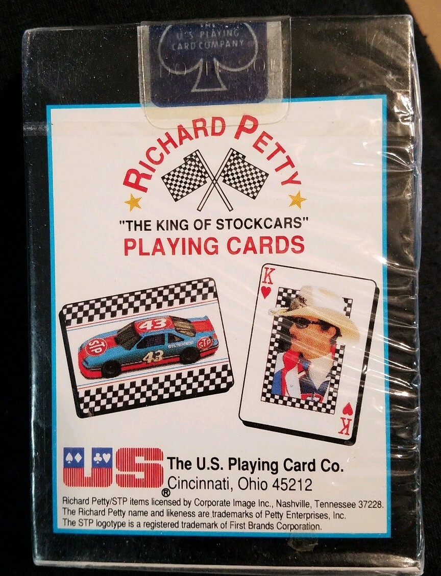 Richard Petty STP King of Stockcars Nascar US Playing Cards