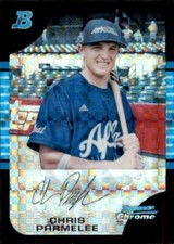 Chris Parmlee 2006 Bowman Chrome X-Fractor #AFL6 /250 Sports America West Rookie