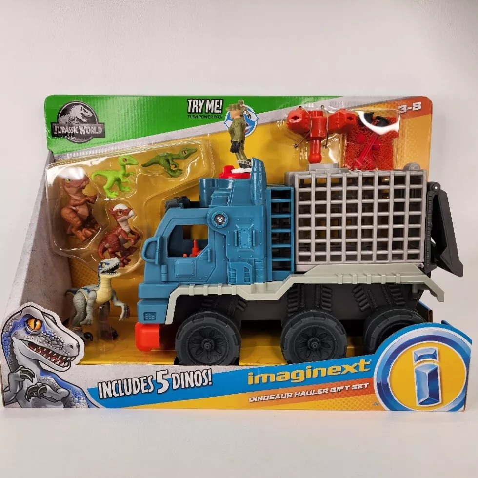 Imaginext dinosaur hauler store gift set