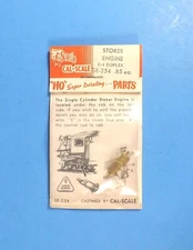 Cal-Scale HO Brass 254 Stoker Engine D-1 Duplex