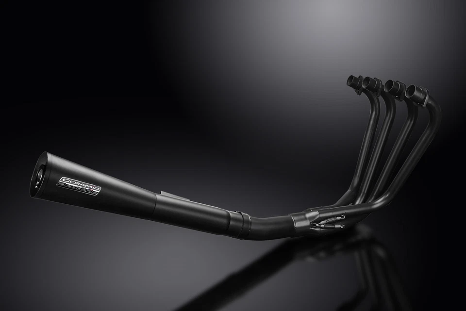 Классический керамический глушитель выхлопной системы Kawasaki KZ750 LTD E L H Delkevic 4-1 75-84 - Изображение 3 из 4