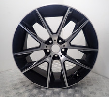 BMW 5 SERIES G30/G31 20" FRONT BLACK DIAMOND CUT ALLOY WHEEL RIM 6895212 (Y-92)