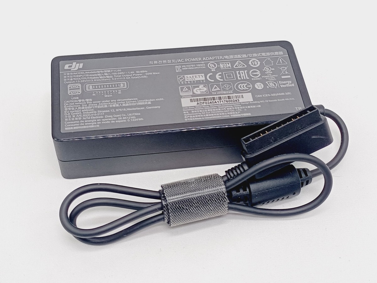 DJI Mavic Pro (M1P) Battery Charger (Model F1C50 V1) Cable AC