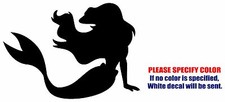 Little Mermaid Ariel Graphic Die Cut decal sticker Car Truck Boat Window 7"