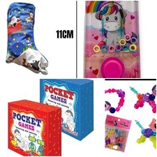 M&auml;dchen vorgef&uuml;llter Weihnachtsstrumpf Alter 5+ 21 lustiges cooles Spielzeug und Neuheiten