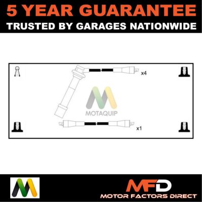 Ignition Leads Motaquip Fits Suzuki Vitara 1991-1999 1.6