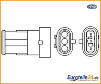 Lambdasonde Magneti Marelli 466016355098 FüR Renault Clio Ii