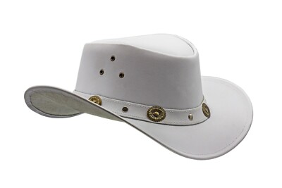 Genuine Leather Western Cowboy Hat | eBay