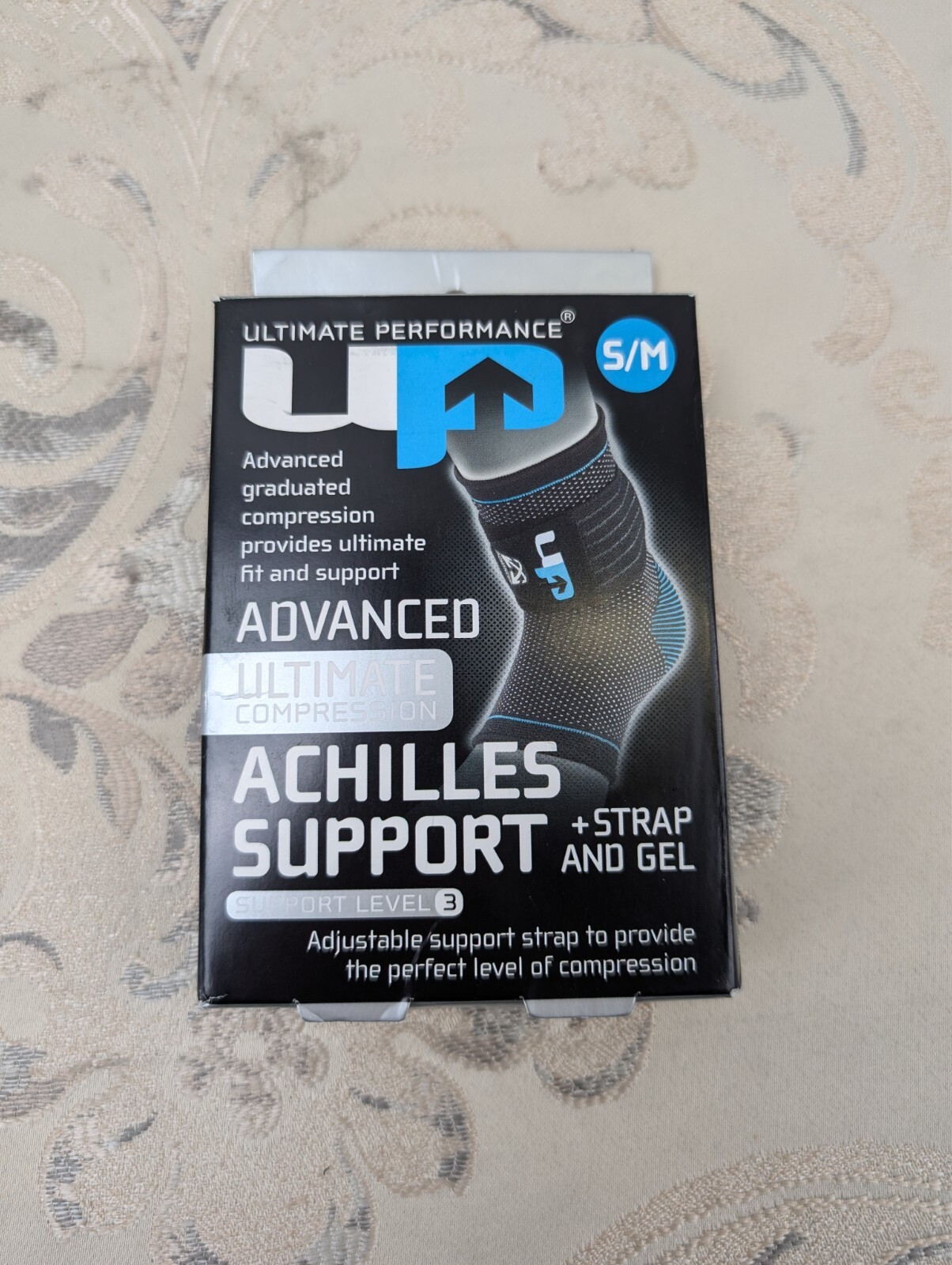 Ultimate Performance Advanced Ultimate Compression Achilles Gel Support, S/M