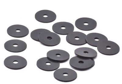 #ad 1 4quot; ID x 1quot; OD x 1 16quot; Thick Industrial Grade Rubber Flat Washers – HD $14.95