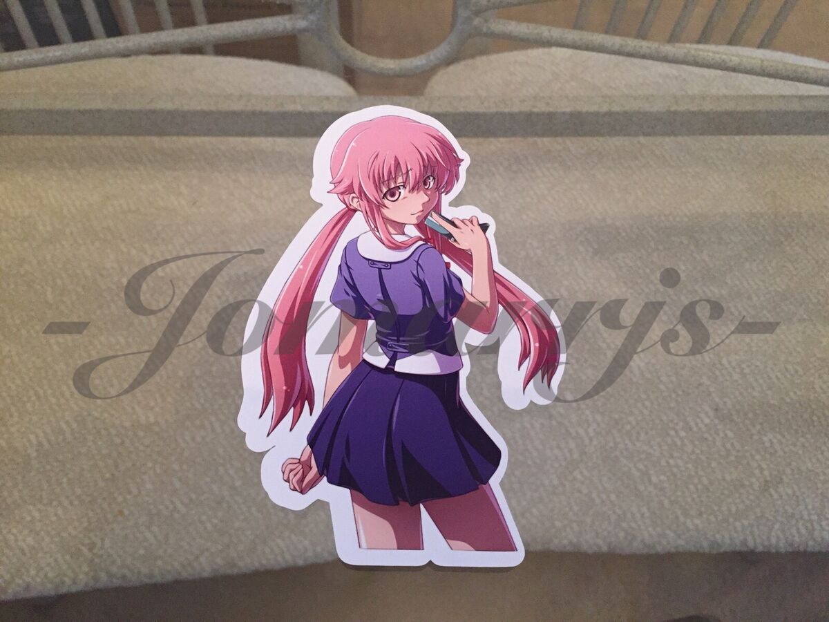 Mirai Nikki - Yuno Gasai - Mirai Nikki - Sticker