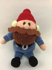 Rudolph Island Misfit Toys Yukon Cornelius 8" Plush Ornament Vintage 1998