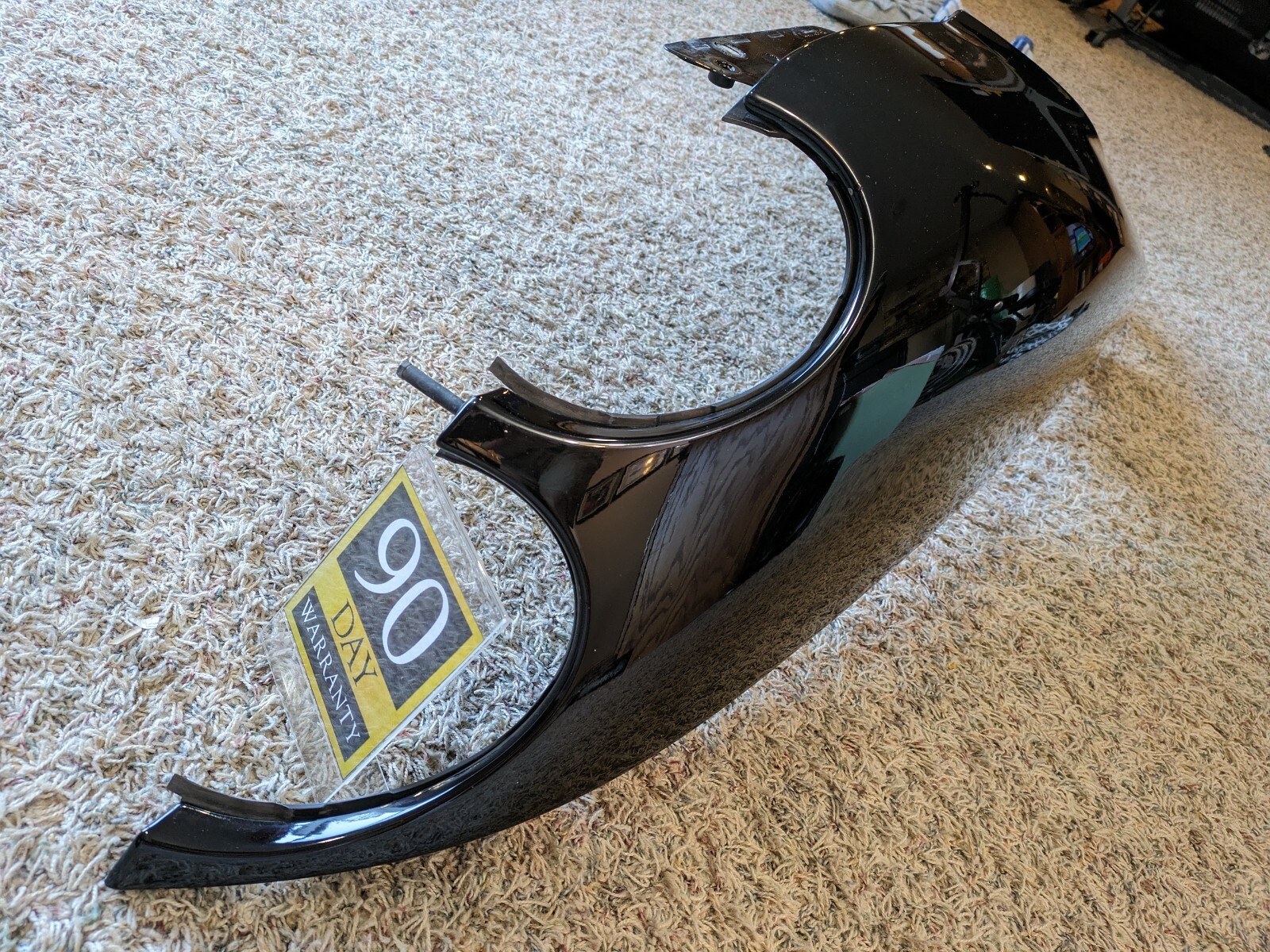 black BENTLEY CONTINENTAL FRONT RIGHT PASSENGER FENDER COVER PANEL OEM 06-12