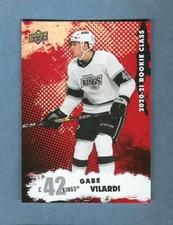 GABE VILARDI 2020-21 Upper Deck Rookie Class RED Foil #RC-7 Los Angeles Kings