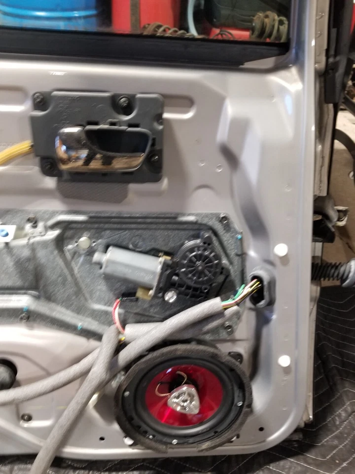 Volvo V70 V70R 1998-2000 camioneta conductor puerta trasera plata arena metálica #364AN Foto 4 de 4