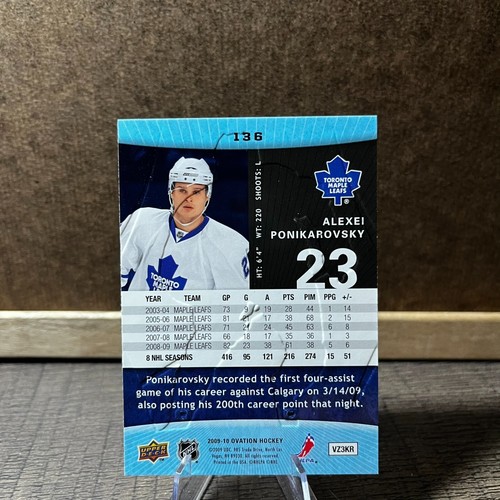 2009-10 Upper Deck Ovation Hockey - Pick a Card - Picture 137 of 153