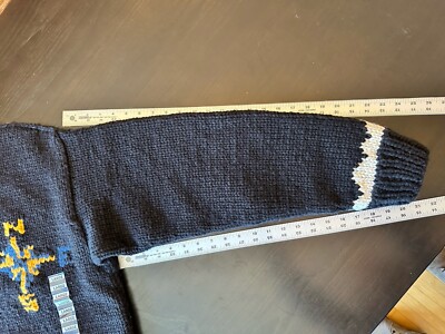 Filson Handmade Sweater ZipUp, Alaska, L, Dark Navy, NWT, Factory