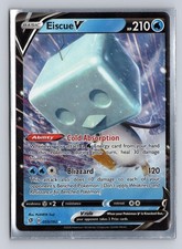 Eiscue V 055/192 Holo V Rare Rebel Clash Pokemon Near Mint