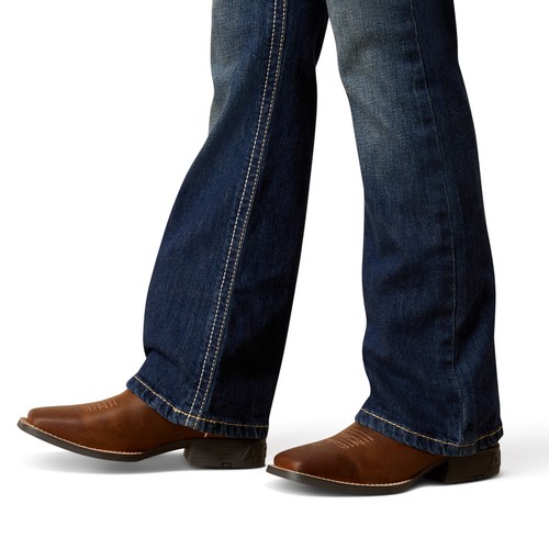 Ariat Youth Girl's Alina Boot Cut Naomi Denim Jeans 10061720 - Picture 4 of 42