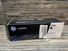 Genuine HP W2020XC 414X Black High-Yield Toner USED 