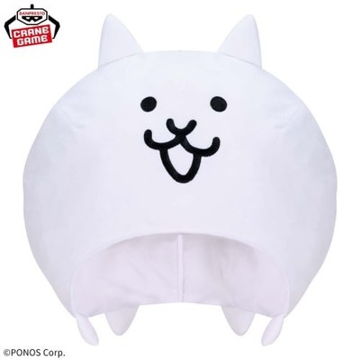 The Battle Cats Nyanko Dai Senso Plush Hat 30cm | eBay