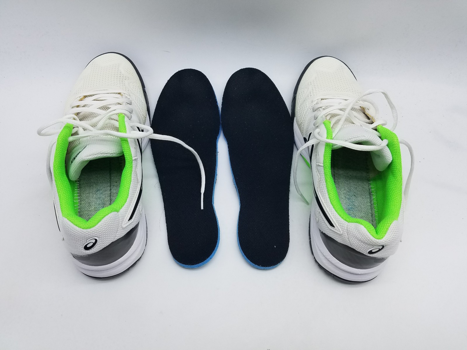 Asics Gel-Resolution 8 Boy's Size 7 Tennis Pickle Ball Shoes White thumbnail 8