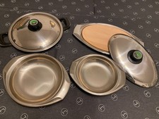 AMC Töpfe und Platten Set 7-teilig SEHR GUTER ZUSTAND Versicherter Versand