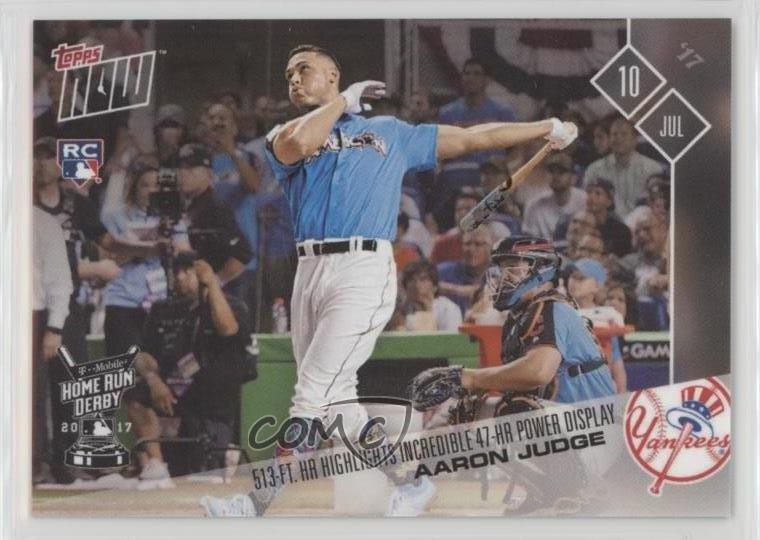 2017 Topps Now Topps Online Exclusive Home Run Derby /5352 Aaron Judge #345 1e8