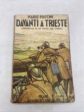 MARIO PUCCINI - DAVANTI A TRIESTE - CASA ED. SONZOGNO