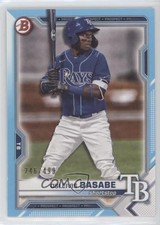 2021 Bowman Draft Sky Blue 246/499 Osleivis Basabe #BD-71 0t1c