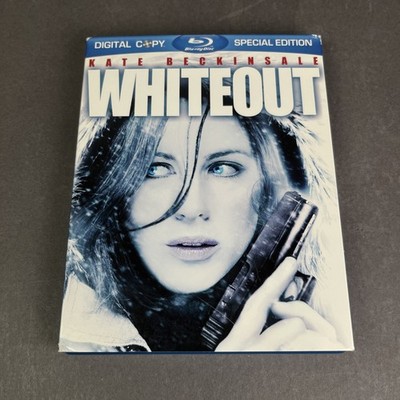 Whiteout Blu-ray Special Edition Slipcover Kate Beckinsale Thriller WB Disc