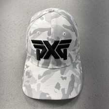 PXG Golf Hat Womens White Gray Camo New Era Adjustable 9Twenty Parsons