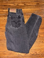 Vintage Levi's Black Denim Jeans