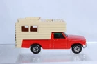 MATCHBOX LESNEY #38 CAMPER TRUCK SUPERFAST RED