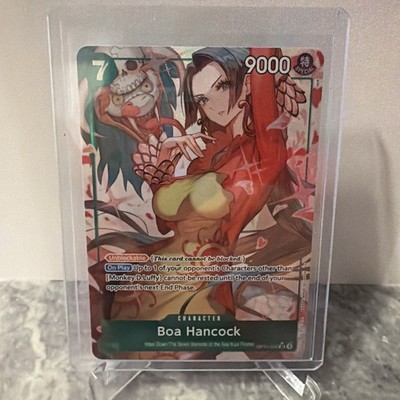 Bandai One Piece CCG Boa Hancock OP16-032 Special Rare Alt Art Holo Eng