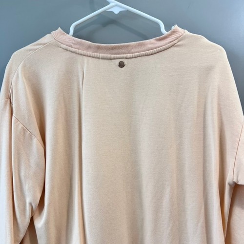 Roxy Muschel Sweatshirt Damen Medium orange bestickt Strand Surf Tropical - Bild 6 von 14