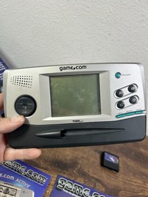 Game.com Game Com Tiger Handheld Console With Box - Parts Or Repair - Non Workin