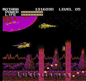 Godzilla Monster Of Monsters - NES Nintendo Game