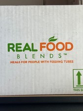 Real Food Blends   Turkey, Sweet Potatoes  Peaches Case Of 12 Pouches
