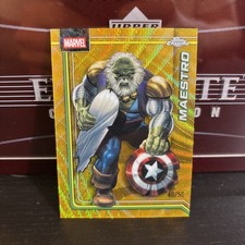 2026 Topps Chrome Marvel Comics #133 Maestro Gold Wave Refractor /50