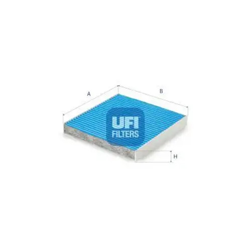 Cabin filter Filter Insert 34.122.00 UFI