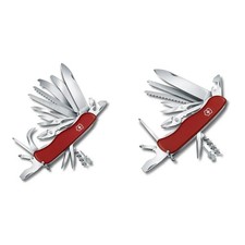 VICTORINOX WorkChamp Rotes Schweizer Taschenmesser Multitool 31/21...